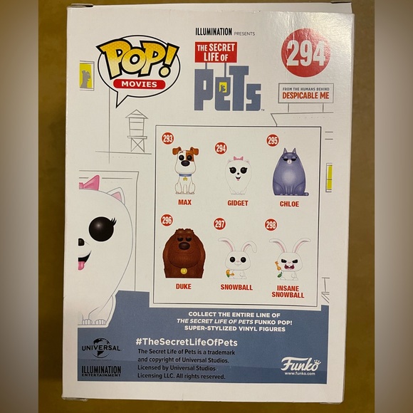 Funko Pop! The Secret Life of Pets Gidget. Rare flock ed. NWT 🎉Host Pick x2🎉 - Picture 3 of 7